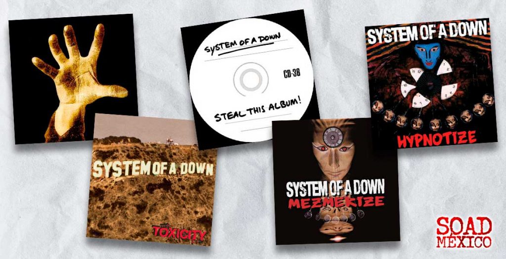 Los álbumes de SOAD en orden de grandeza según Kerrang! Magazine | System  of a Down México